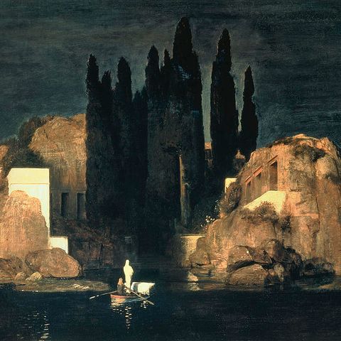 La isla de los muertos, de Arnold Böcklin