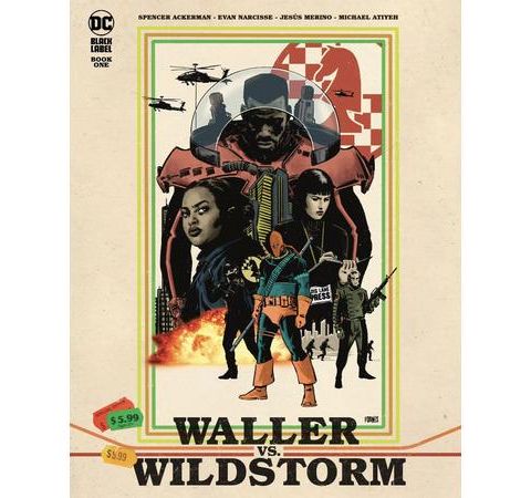 Waller vs. Wildstorm: Spencer Ackerman's DC Comics Debut
