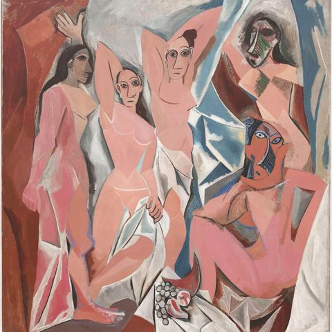 Picasso Les Demoiselles d' Avignon