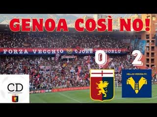 GENOA che brutta domenica! Il Verona legge meglio la partita e il Grifone esce ridimensionato