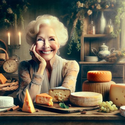 "Age is of no importance unless you're a cheese."