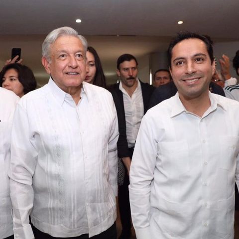 El gobernador de Yucatán, pide apoyo a López Obrador tras el paso de lluvias recientes