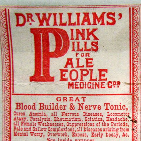 #3: Dr. Williams' Pink Pills for Pale People