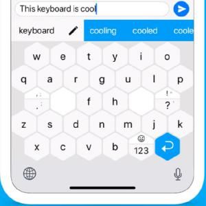 El teclado para dedos gordos TypeWise