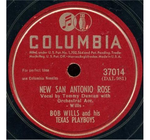 Bob Wills & His Texas Playboys ‎– New San Antonio Rose / Bob Wills' Special