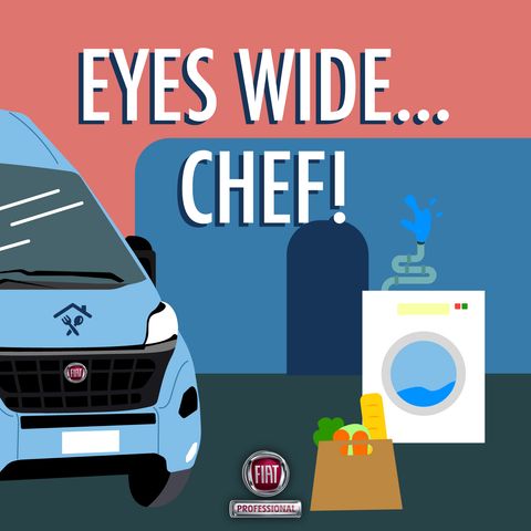 EYES WIDE… CHEF!