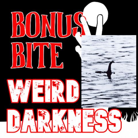 WANT TO JOIN THE SEARCH FOR THE LOCH NESS MONSTER? #WeirdDarkness #BonusBite