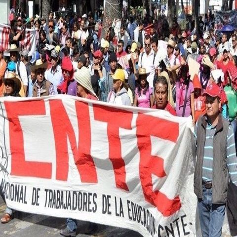 CNTE anuncia mega marcha