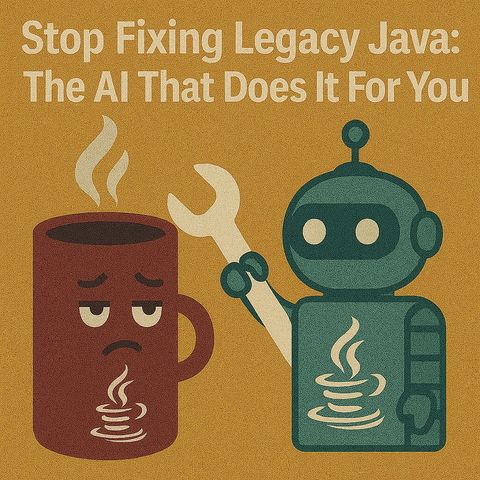 Legacy Java Modernization: Stop Fixing Legacy Java by Hand and Let AI Do It