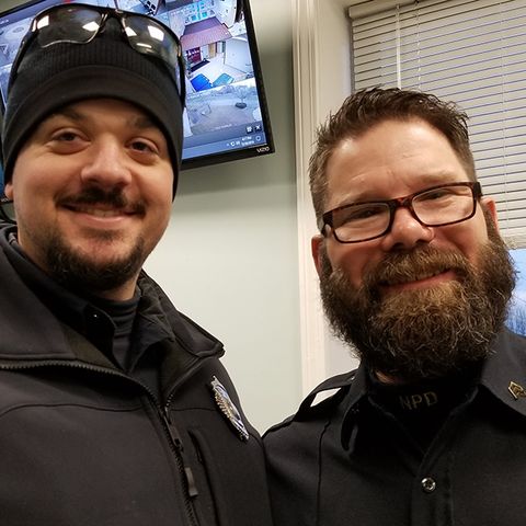 For New Year, Nahant Officers Shave Their Beards