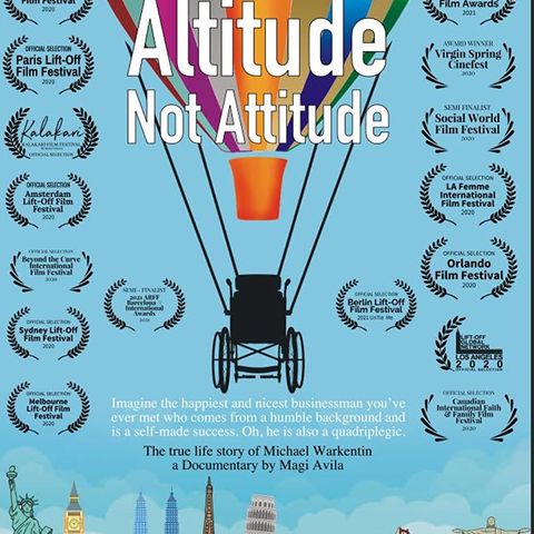 Michael Warkentin and Magi Avila are my very special guests with "Altitude Not Attitude"!
