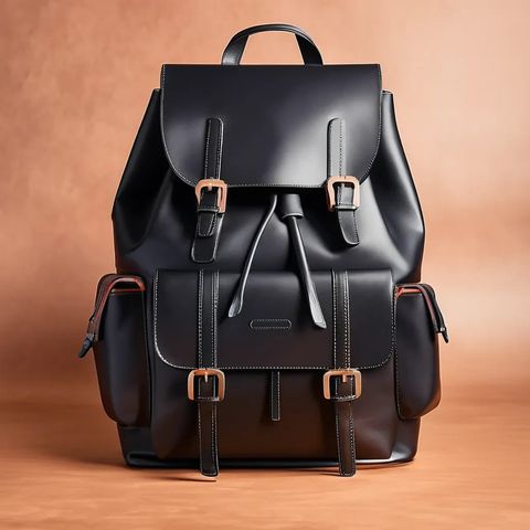 Large Leather Backpack