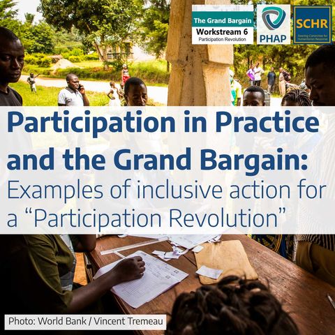 Participation in Practice: Examples of inclusive action for a “Participation Revolution”
