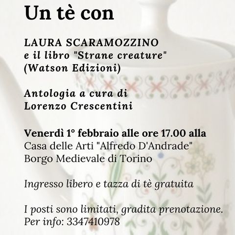 Quinta puntata Radio Scoiattolo: Laura Scaramozzino presenta l'antologia "Strane Creature"