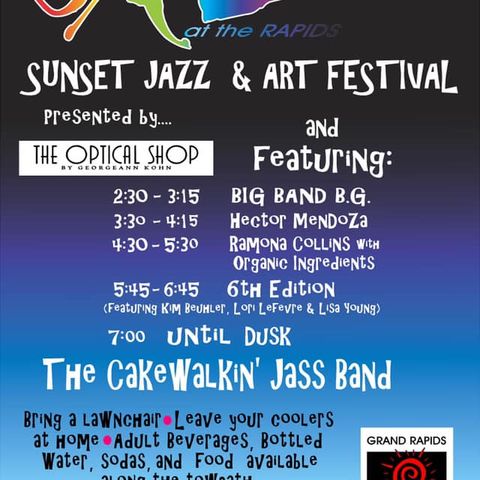 Suzanne Carrol with the Sunset Jazz & Art Festival