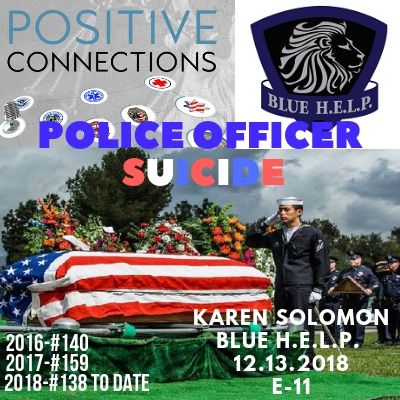 Police SUICIDE: Lets Not Talk About That: Karen Solomon and Blue H.E.L.P.