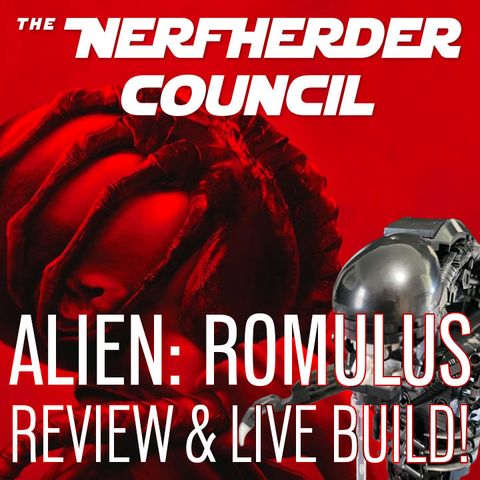 "Alien: Romulus" Review & Xenomorph Live Build!