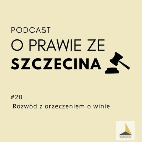 #20 Rozwód z orzeczeniem o winie