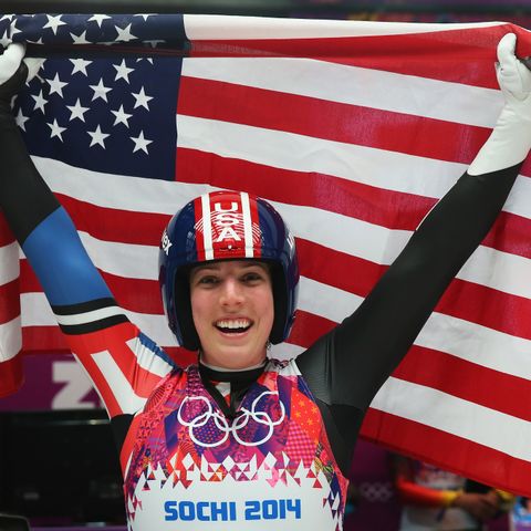 The Olympic Show:Luge Erin Hamlin First American Singles Medal Winner