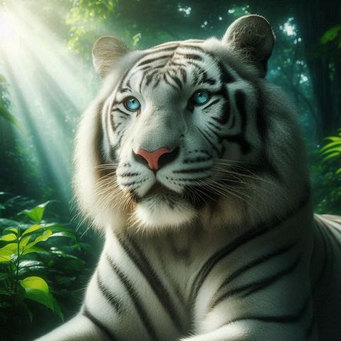The Tale of the White Tiger: The Savior of the Village (4 in 1)