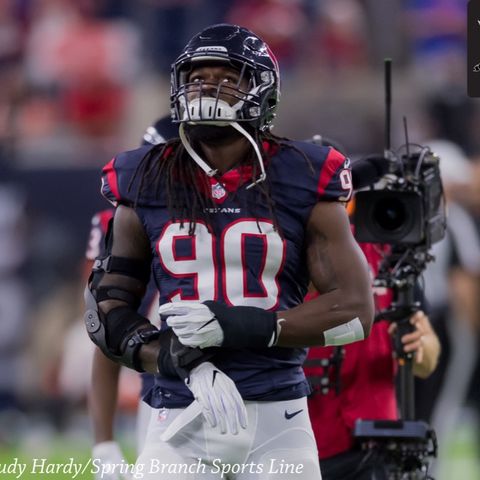 Jadeveon Clowney Post Game Conference after Raiders vs Texans Wild Card Game