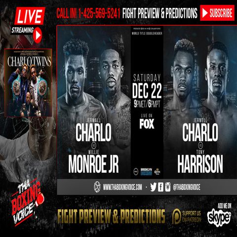 🔥Charlo vs Monroe Jr & Charlo vs Harrison International Media Conference Call☎️
