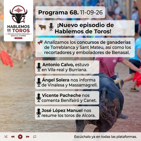 Programa 68. 11-09-26