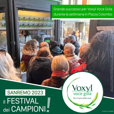 Voxyl a Sanremo 2023: il Festival dei campioni!