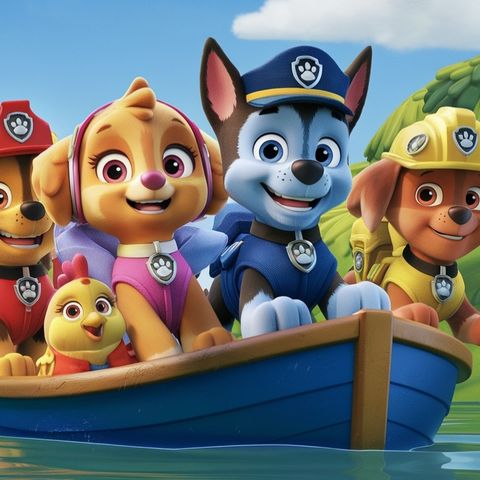 🐾Paw Patrol: Rescate en el Río 🚤 Audiocuentos 🚁