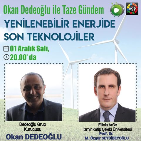 Yenilenebilir Enerjide Son Teknolojiler