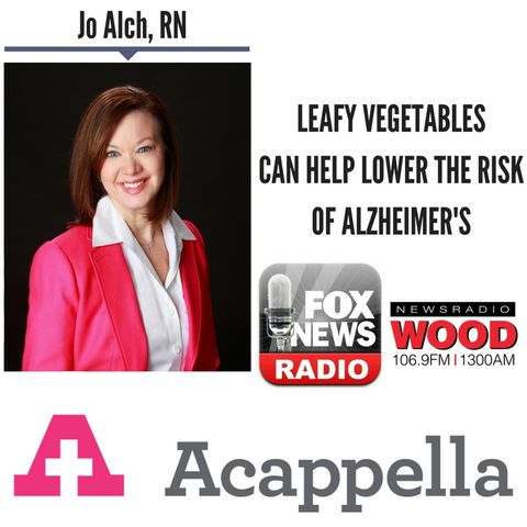 Leafy Vegetables Can Help Lower the Risk of Alzheimer's || Jo Alch Discusses LIVE (6/18/18)