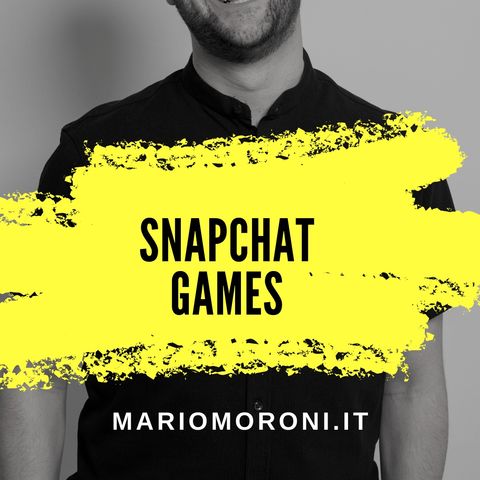 Snapchat ha lanciato una piattaforma di videogiochi