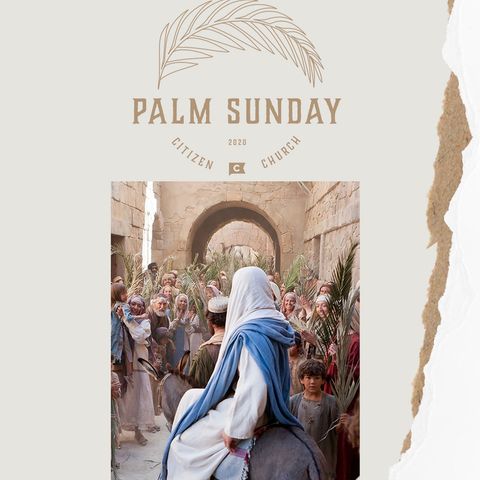 Palm Sunday 2020 - Palm Sunday Messages