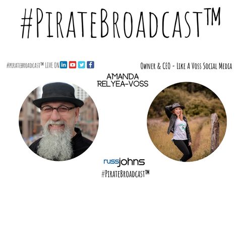 Catch Amanda Relya Voss on the #PirateBroadcast™