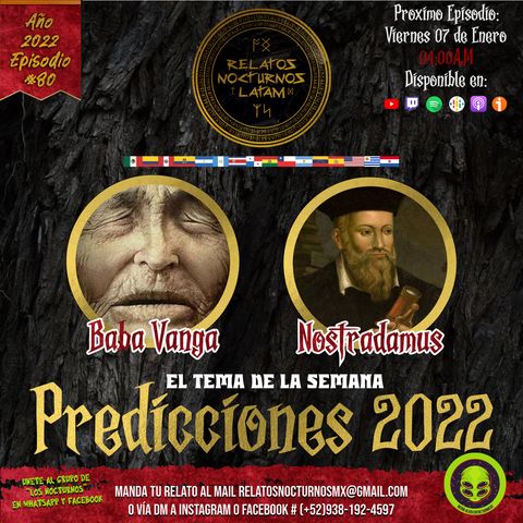 #Ep80 Predicciones Para El 2022! #predicciones #historias #podcast #videntes #nostradamus #babavanga