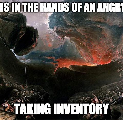 Sinners In The Hands Of An Angry God: Taking Inventory