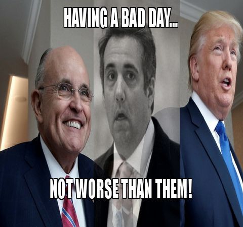 Shoutout to Cohen and Giuliani for bringing Trump down!