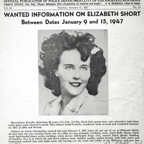 The Black Dahlia Murder Case