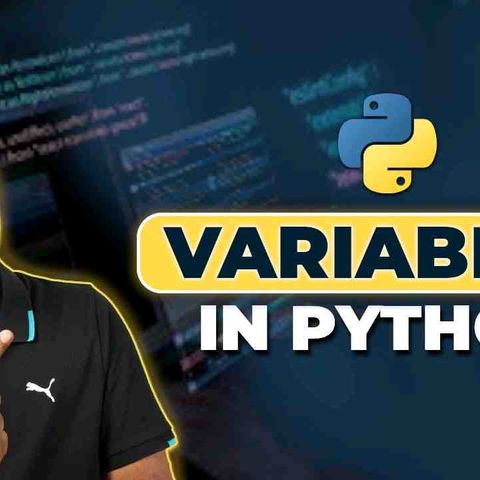 _4 Python Tutorial for Beginners _ Variables in Python