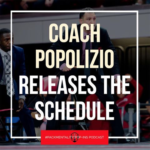 Revealing the 2018-19 NC State wrestling schedule with coach Pat Popolizio - NCS28