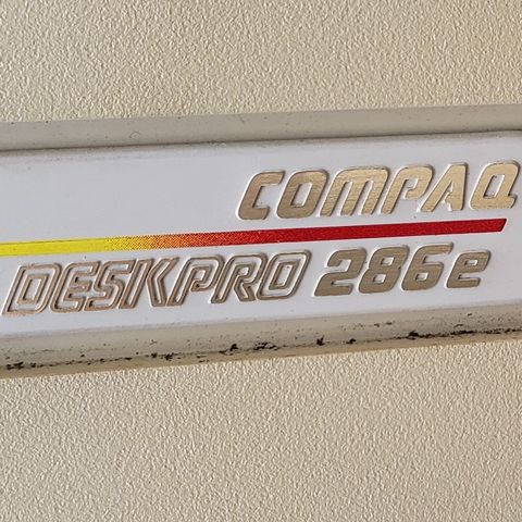 My Compaq Deskpro 286e WAS running great...