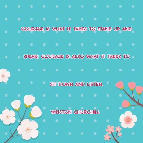 Developing Courage