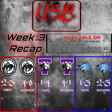 Week 3 Recap - GHS, THS, SHS