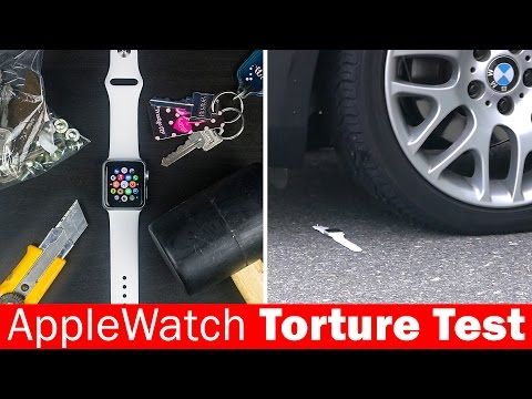 Apple Watch Scratch and Durability Test