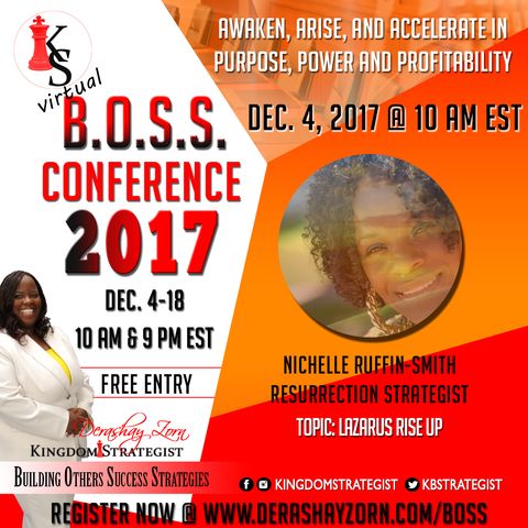 Lazarus Rise Up with Nikki Ruffin Smith!!!
