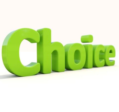 Choice Is The First Law In The Laws of Attraction