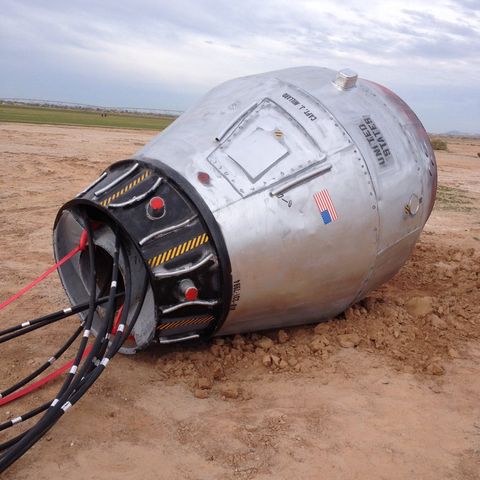 Roadside 'Space Capsule' Causes Stir On Arizona Interstate