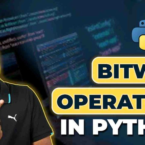 _14 Python Tutorial for Beginners _ Python BitWise Operators