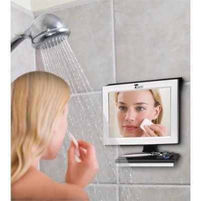 Ultimate Fogless Shower Mirror with Bluetooth Speaker