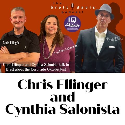 Chris Ellinger and Cynthia Salonista LIVE on The Brett Davis Podcast Ep 318